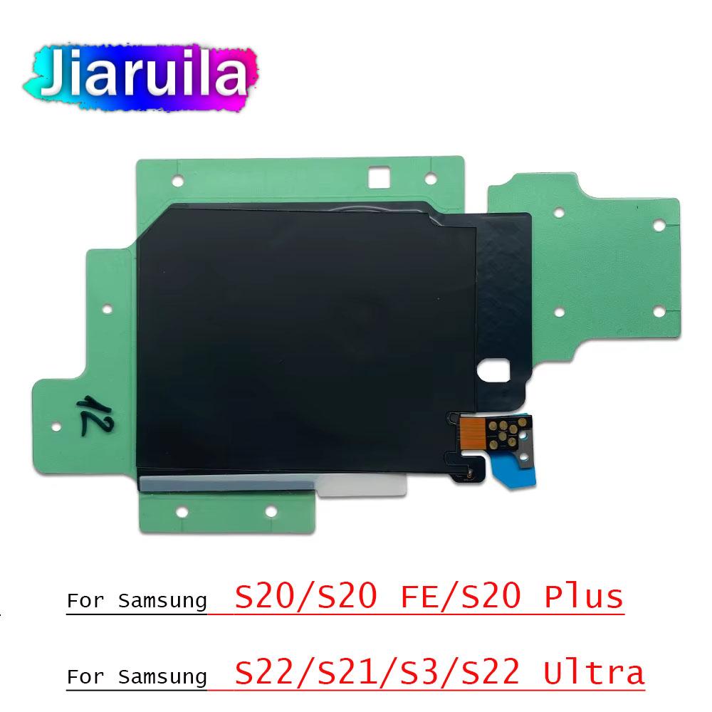 NOVÉ Pro Samsung S11 S11 S11 S11 Fe Plus Ultra Bezdrátové nabíjení Indukční cívka NFC Modul Flex kabel Náhradní díly