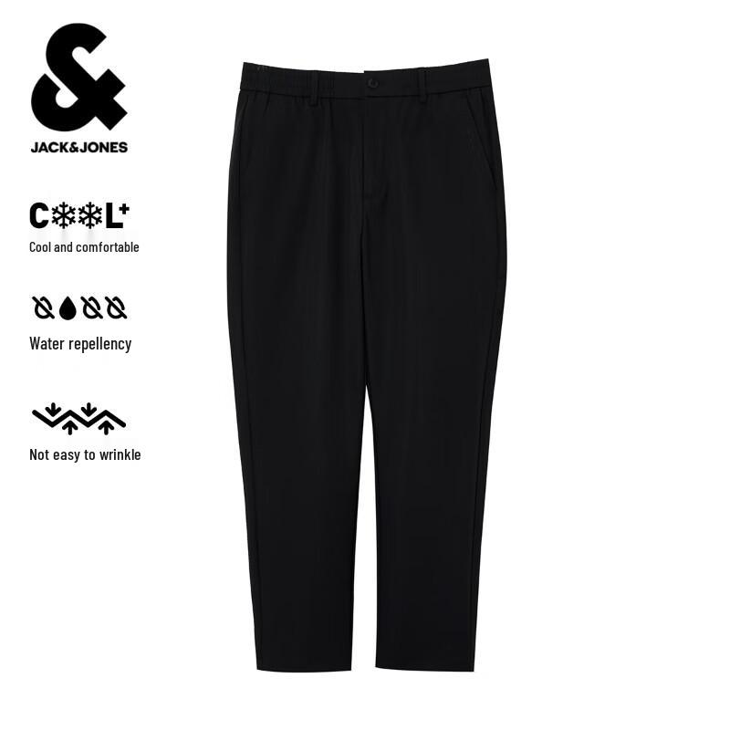 

JACK&JONES Men s Slim Fit Cooling Tapered Casual Pants 36 (185)