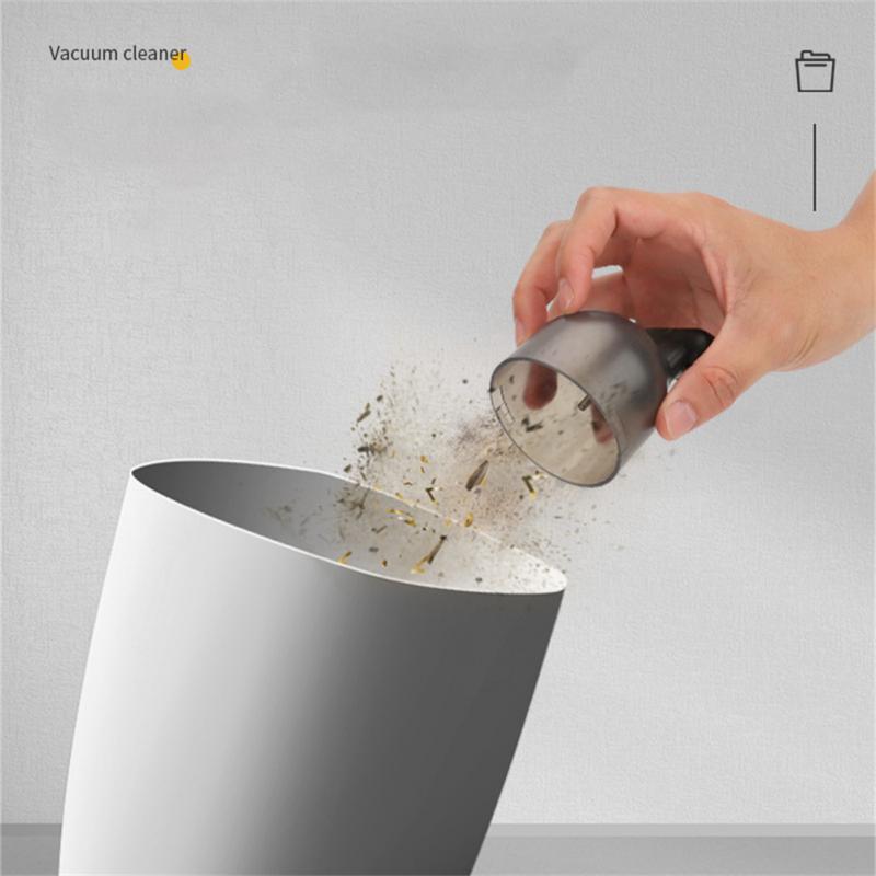 Wireless Mini Vacuum Cleaner 2200pa Handheld Dust Catcher Car Interior Desktop Dust Cleaning Tool Portable Car Vacuum Cleaner