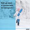 Lightweight Roll Up Slider Kids Adults Durable Speed Snow Sledding Snow Carpet