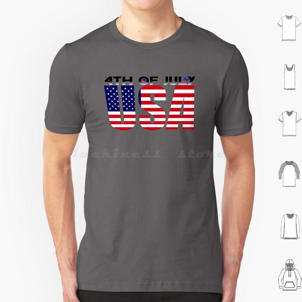 4. Juli T-Shirt Baumwolle Herren Damen DIY Druck 4. Juli Tag USA Amerikanischer Stolz Rot Weiß Blau Patriotische Sterne Und