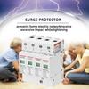 DZ47Y-40KA 385V SPD House Surge Protector Protective Low-voltage Arrester Device 4P Protection