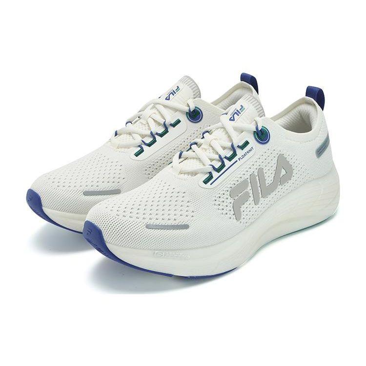 FILA Rimba Comfortable Sports Fabric TPU Wear-Resistant Low-Top Training Running Shoes Men sneaker White A12M331110FSS