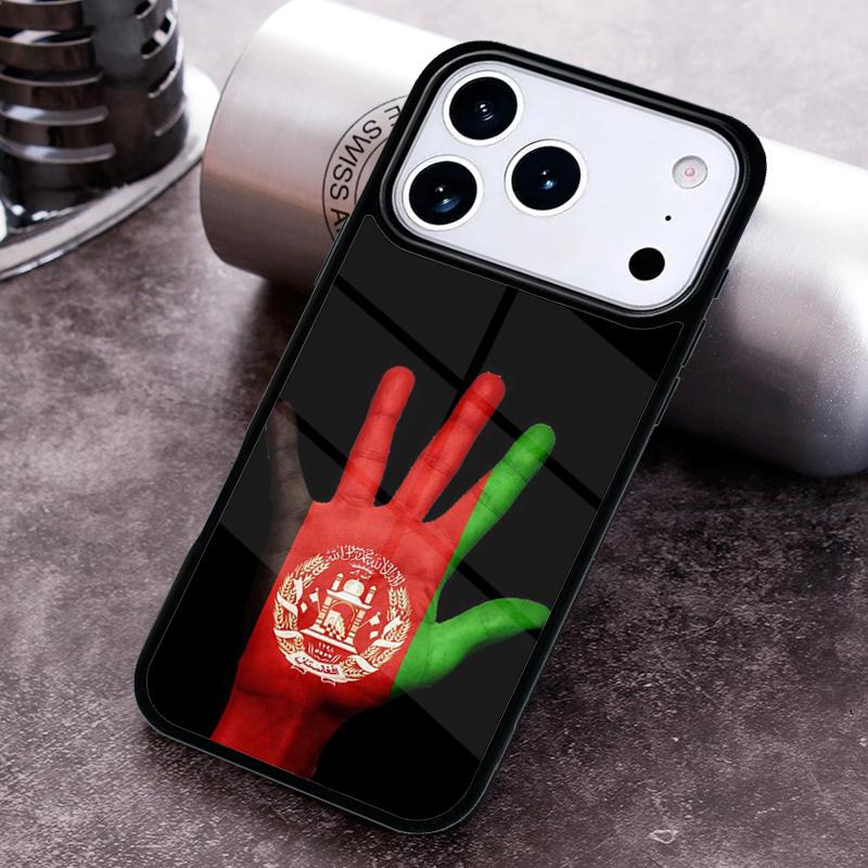 Custodia per Telefono Bandiera Afghanistan Afghanistan Libertà Per iPhone 17 16 15 14 13 12 11 Pro Max Plus 17Air Copertura Morbida in Silicone