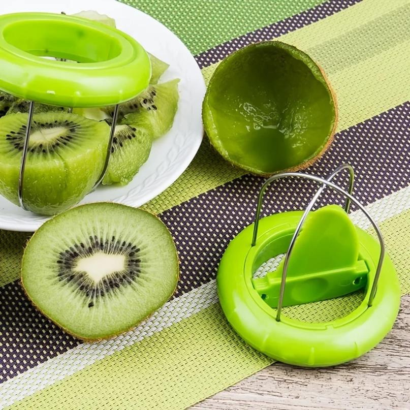 1pc/Kiwi fruit opener thickeneded independent packaging kiwi spoon kiwi peeling tool fruit splitting artifact6