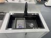 Thickened 304 Stainless Steel Veggie Washer with Digital Display & Honeycomb Design