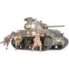 Tamiya (TAMIYA) 1/35 Military Miniature Series No. 250 US Army M4A3 Sherman 75mm Gun Mounted Late...