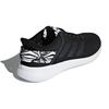 Adidas Neo Cf Qtflex Comfortable Sports Fabric Non-Slip Breathable Low-Top Marathon Running Shoes Women sneaker Black White DA9528