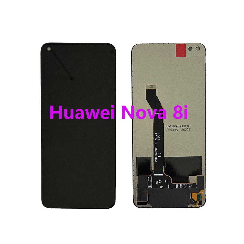 

LCD Screen and Digitizer Full Assembly for Huawei Nova 8i NEN-L22 NEN-LX1 NEN-LX3