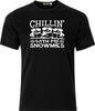 Chillin with My Snowmies Xmas Present Funny Humour Cotton T Shirt