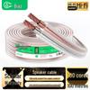 "Bias Fever-Grade Pure Copper Speaker Cable with Enhanced Shielding and Anti-Interference"