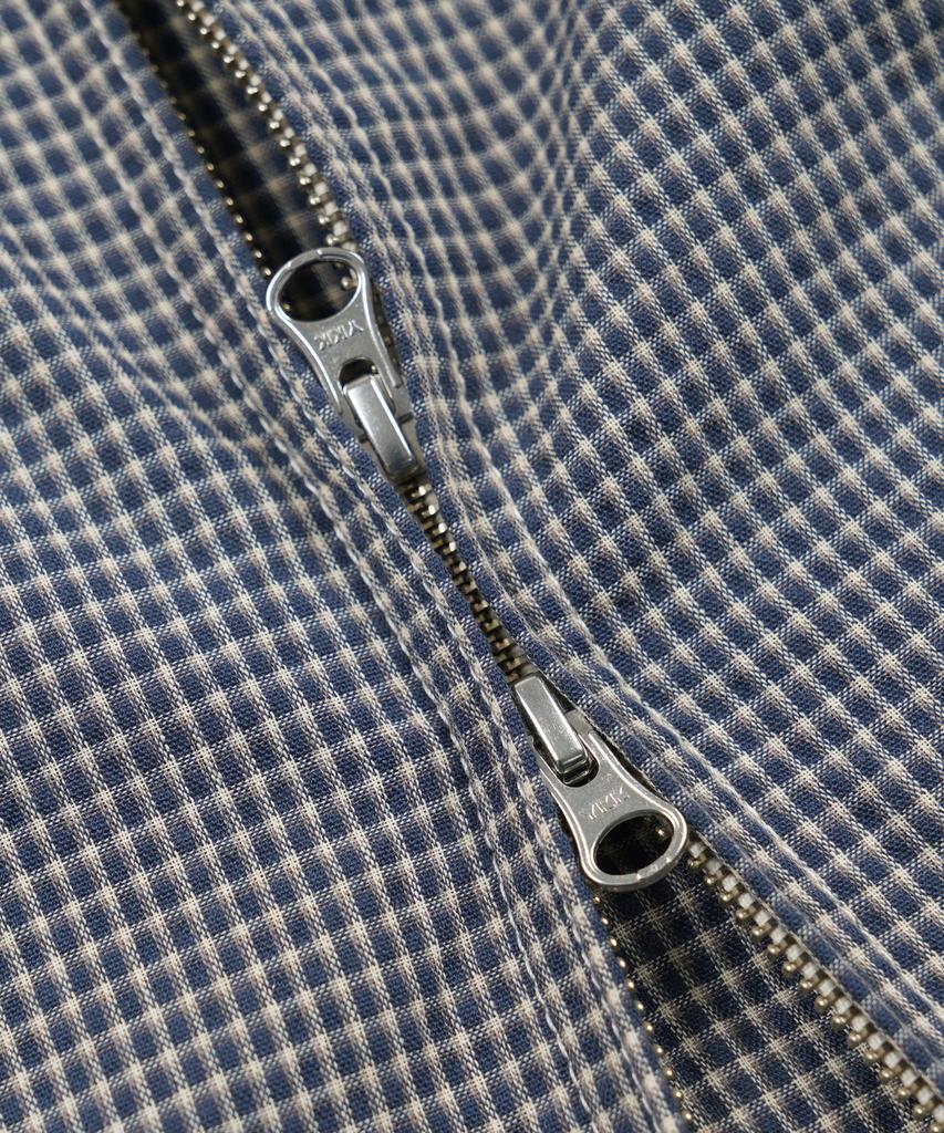 Frizmworks Check Buddy Harrington Jacket _ Sea Blue
