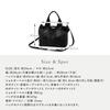 [VITAFELICE] Vita Felice Purse Nylon 2way Tote Bag Ladies Inb-90025z (black Gray)