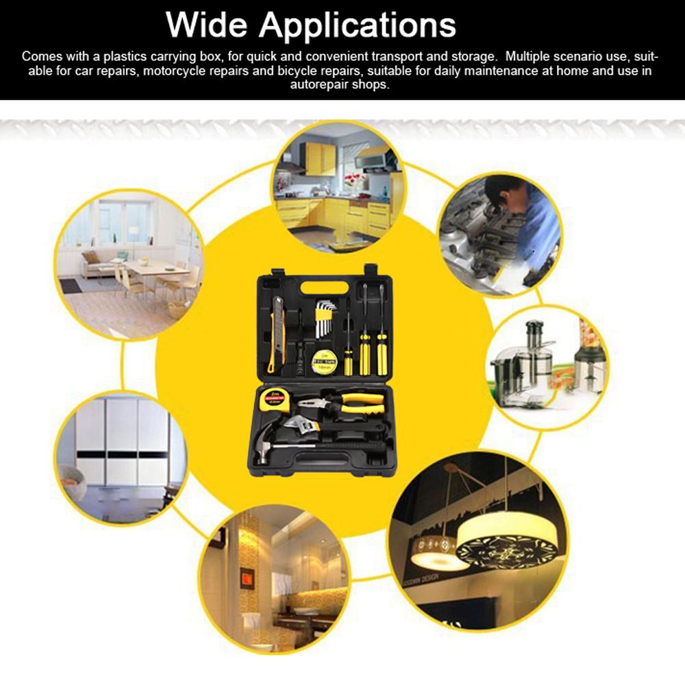 Utility Toolbox Multifunctional Screwdriver Tape Ruler Paper Cutter Set Practical Appliance Air