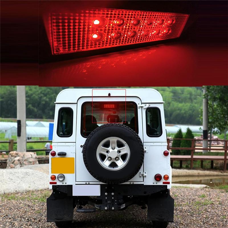 Authentic LR044451LEDR LED Rear Stop Tail Lamp Brake Light For Land Rover Defender Discovery 1990-2016 High Level Third Light