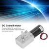   Geared Motor Small 18W Large Torsion Reversible   Worm Speed Reduction Motor with Self Locking  12V