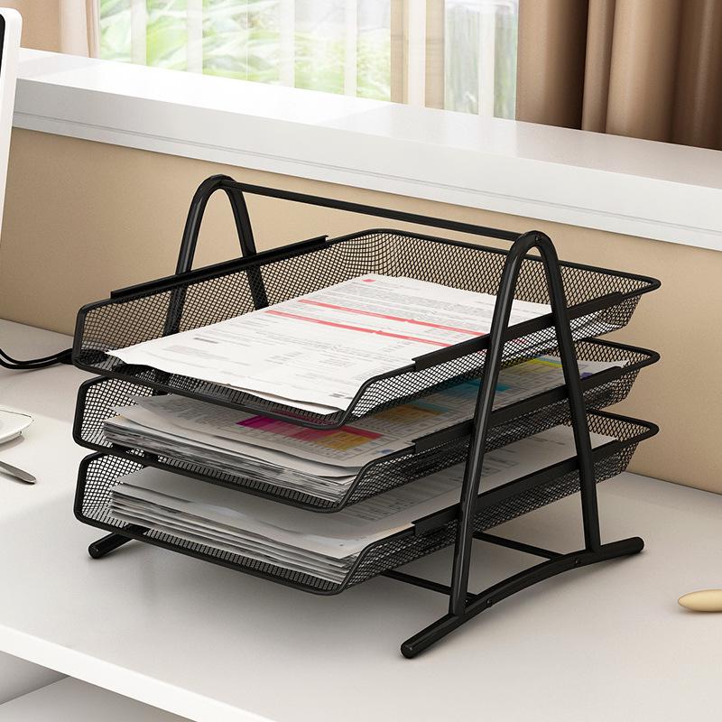 Chuangyi Multi-layer Metal Mesh Document Tray and Organizer