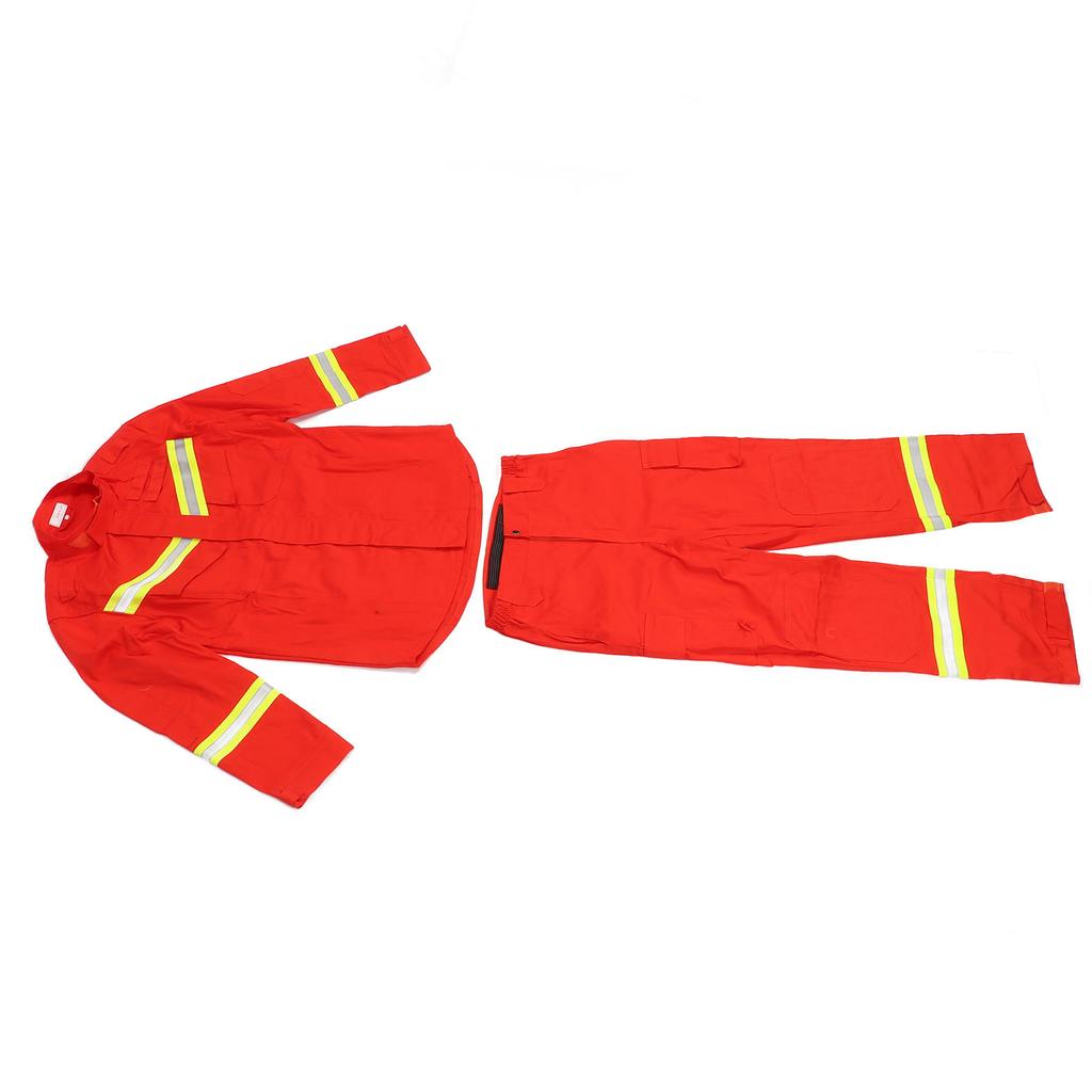 Firefighter Rescue Suit Flame Retardant Gear Protective Clothing for Firefighting Emergency Relief