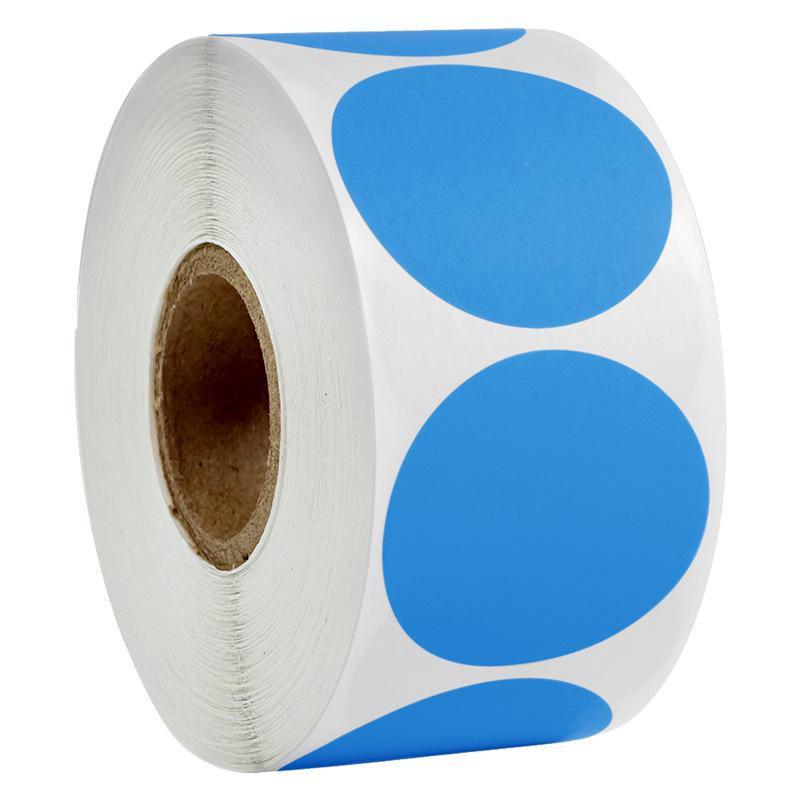 Colorful 3.8 cm Round Dot Stickers: Decorative Adhesive Labels for Gifts and Organization