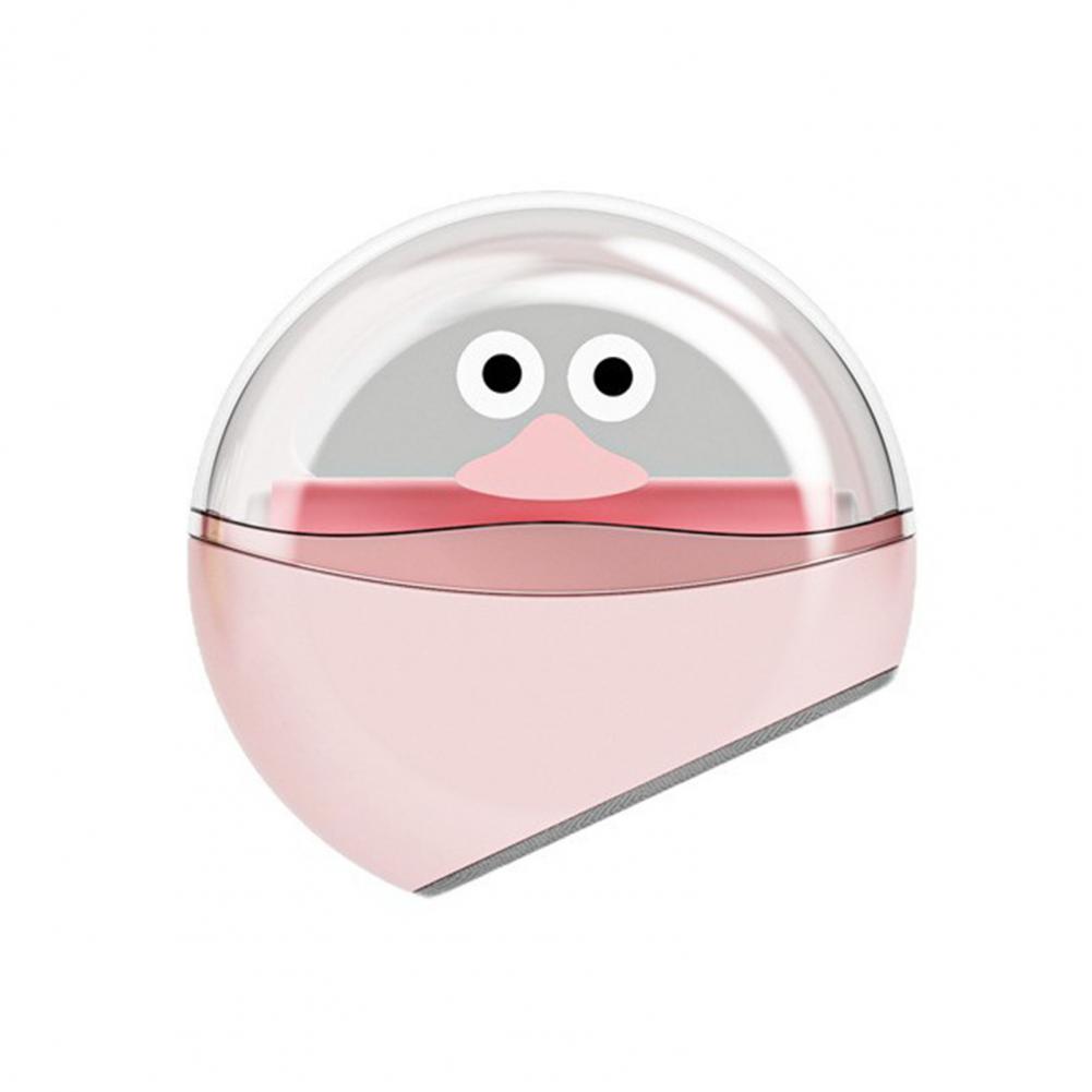 Portable Lint Remover Pet Hair Remover Brush Portable Mini Duck-shaped Lint Roller Double-headed Sticky Hair Remover for Safe