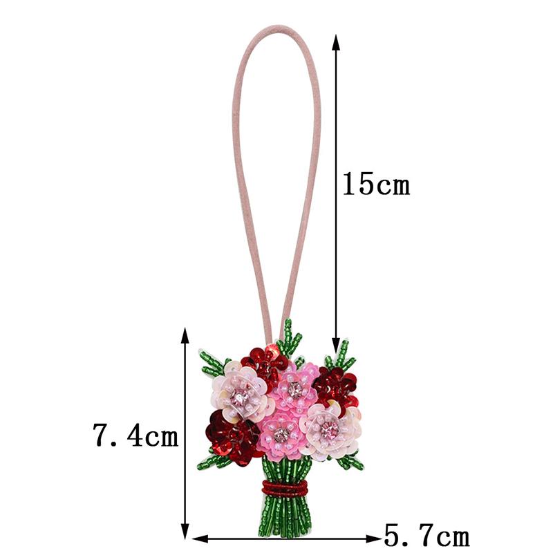 Flower Plants Bag Accessories Pendant Patches For Clothing Diy Sew On Beaded Applique Bag Charm Bordados Para Bag Clothing