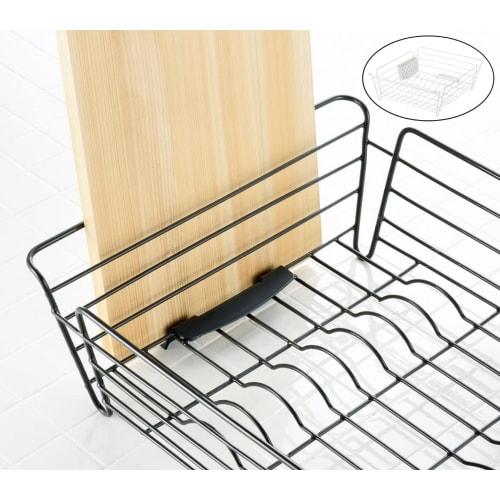 Richell Lacool Dish Drainer, White, Large, Antibacterial