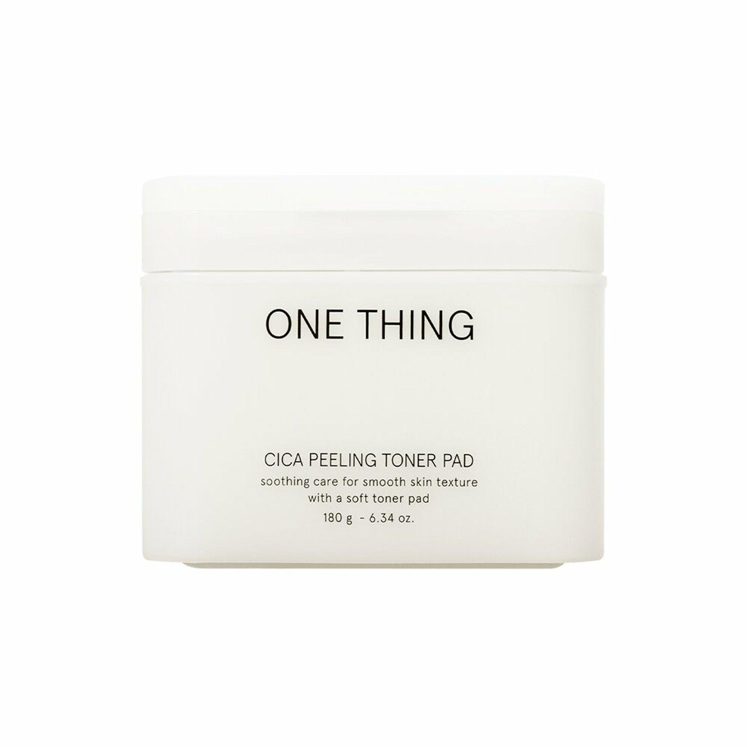 

ONE THING Cica Peeling Toner Pad, 65 листов
