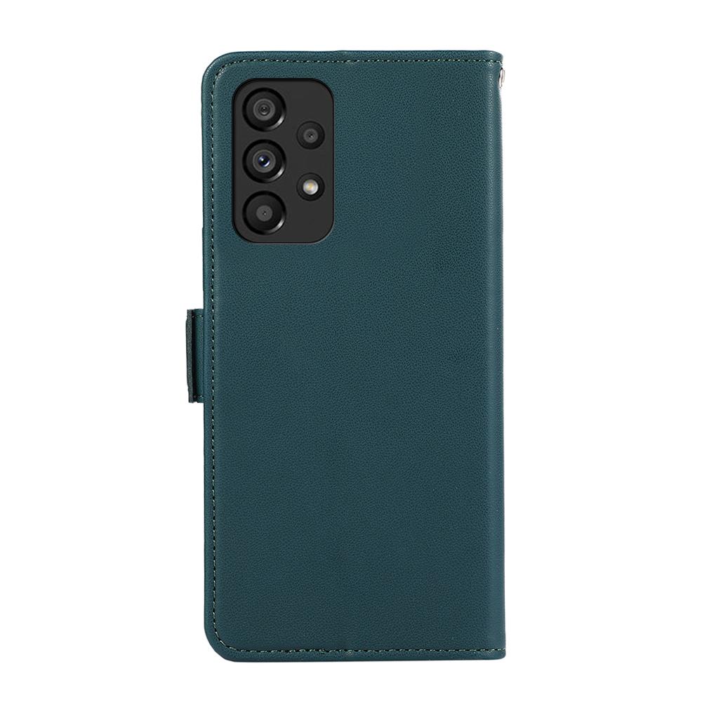 ABEEL Etui na telefon Samsung Galaxy A52 4G/A52 5G/A52s 5G Portfel blokujący RFID PU Skóra Etui z podstawką