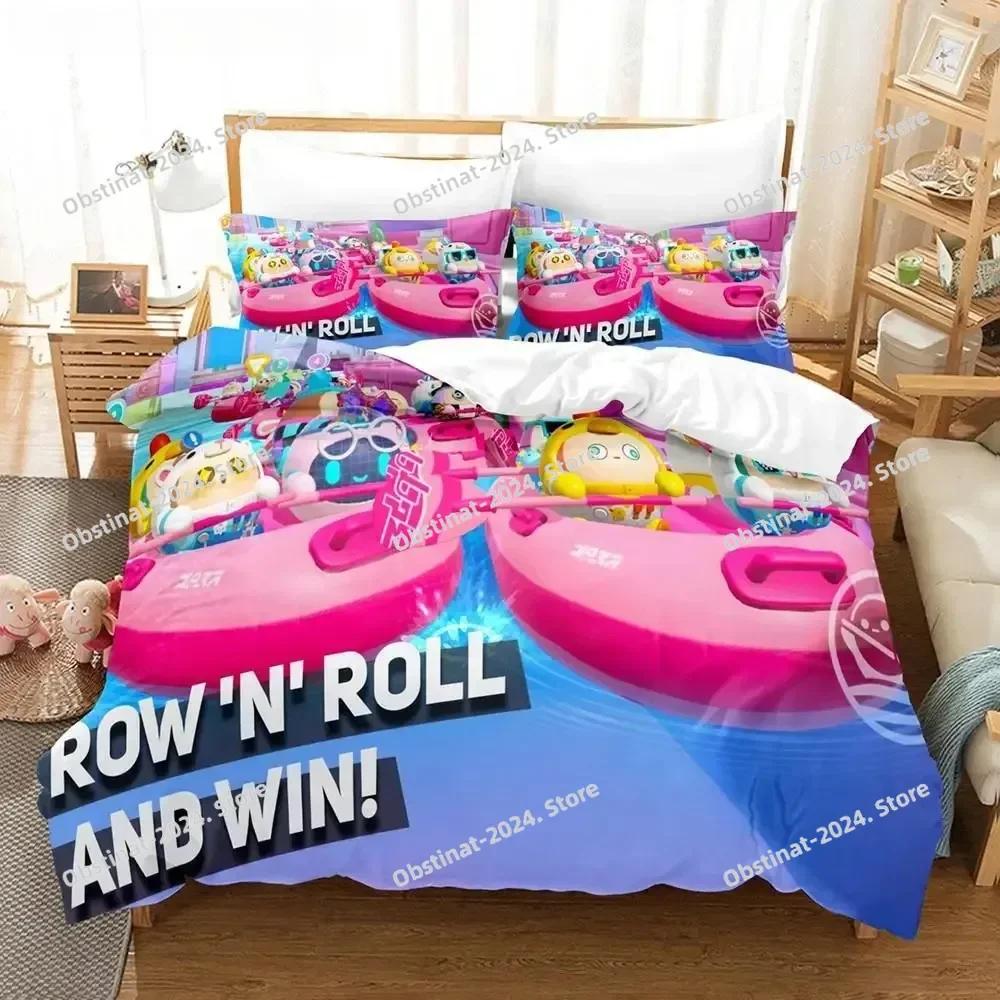 Top Eggy Party Game Eggy Bedding Set Printed Bed Set With Pillowcase Bed Duvet Cover Soft Single Double Queen Super King Size