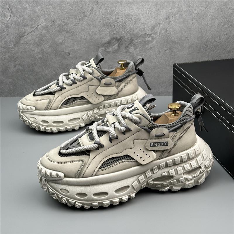 Herr Casual Skor Mode Höjdökande Sneakers Lätta Herrskor Tjock Sula Herrskor Zapatos Casuales Hombre