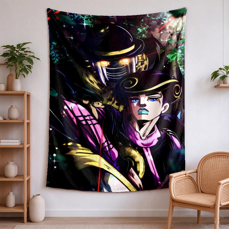 JOJO Tapestry wall decor—perfect for bedrooms living rooms and dorm rooms Easy to install it enhances your space and creates a warm comfortable atmo