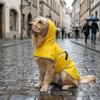 Breathable Dog Rain Cloak Reflective Waterproof Pet Clothes Pet Waterproof Cloak  Outdoor
