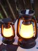 Vintage Handheld Camping Light 120LM LED Camping Lamp 800mAh/1200mAh Type-C USB Solar Charging Waterproof Outdoor Lighting