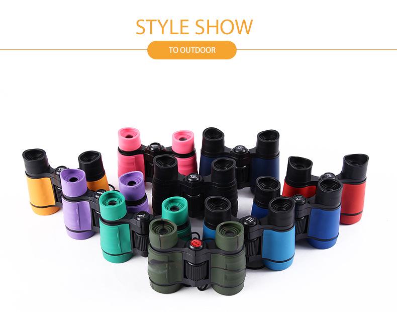 Kids' 4x30 HD Binoculars for Outdoor Adventures