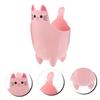cat Shaped Trash can Kitchen Garbage bin Cartoon Waste Basket Dorm Trash can Tiny Trash can Little Trash can Mini Desktop Wastebasket Pen Container