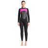 Women's Long Sleeve 3mm Thickened Wetsuit for Winter Swimming, Surfing, and Diving