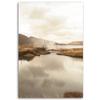 Canvas print, Steaming lake