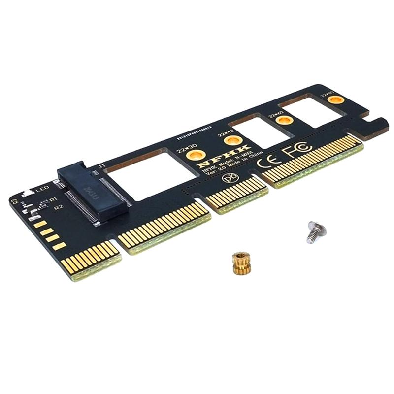

Ngff M Key M.2 Nvme Ahci SSD для Pci-E PCI Express 16X X4 Адаптер Riser Card