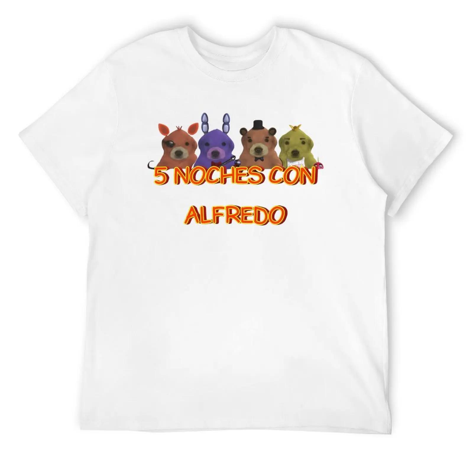 5 Noche Con Alfredo Футболка графическая футболка футболка оверсайз мужские футболки S