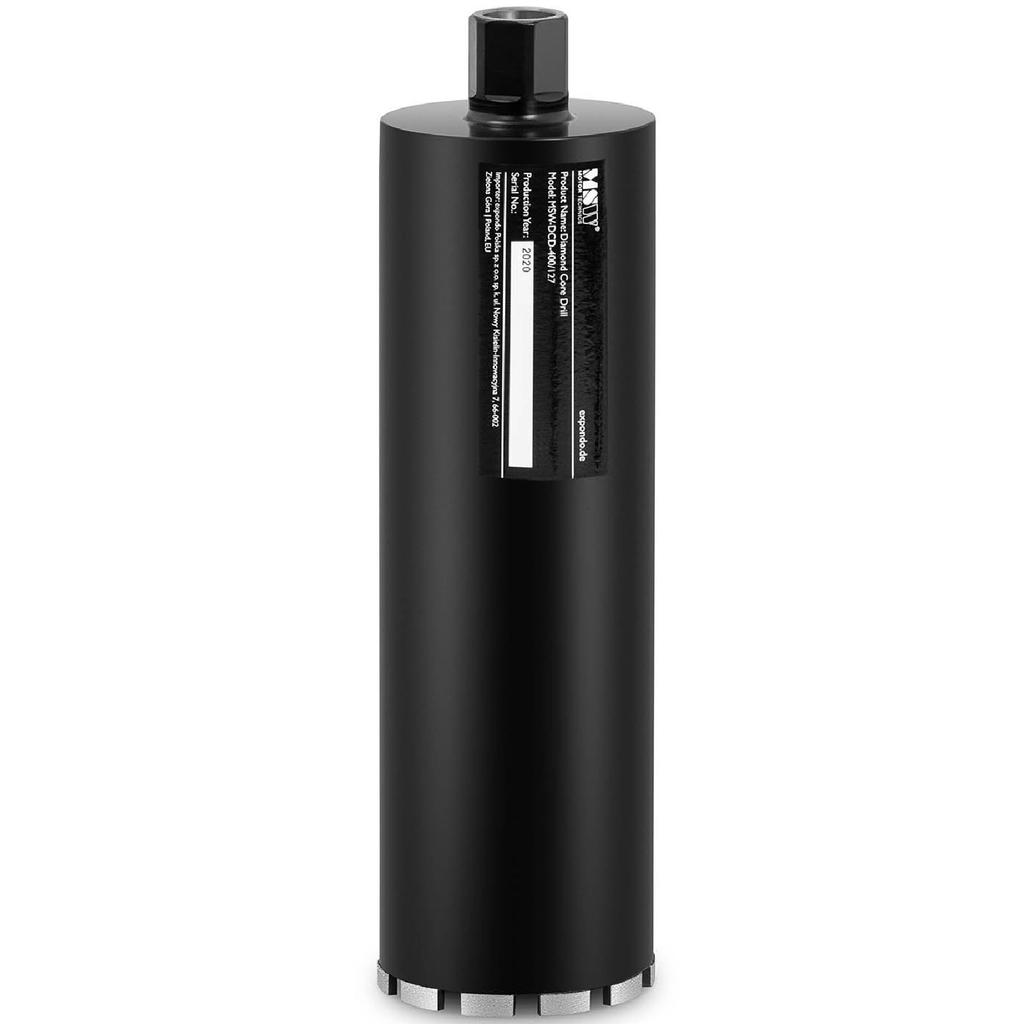 Diamond Core Drill For Concrete And Stone G1, Length 400 Mm, Diameter 127 Mm