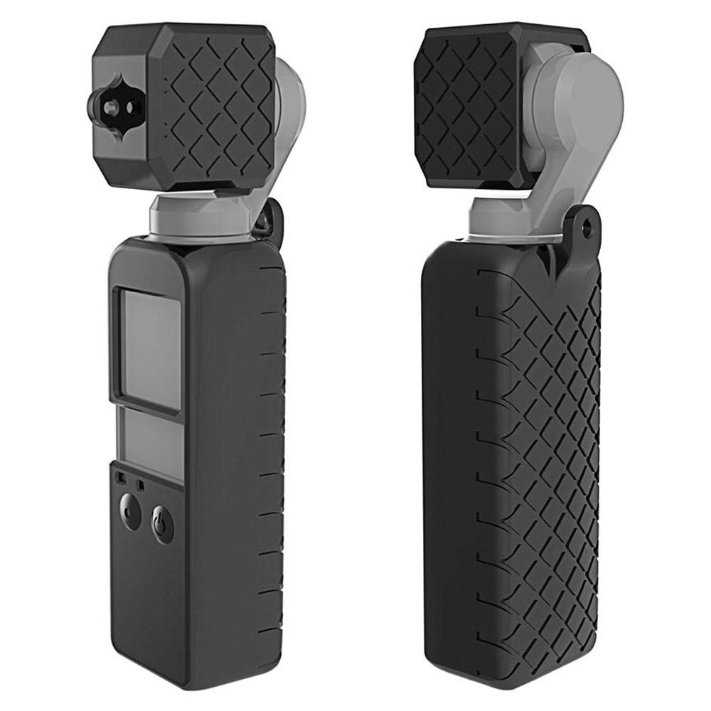 PULUZ PU374 Для DJI Osmo Pocket Набор силиконовых чехлов Пылезащитный Устойчивый к царапинам Защита камеры-стабилизатора A