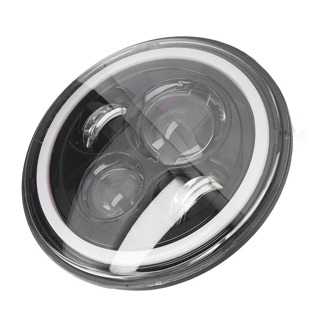 Motorcycle Headlight 7 Inch 6000K Universal Rugged LED Headlamp High Brightness Front Light DC 9 To