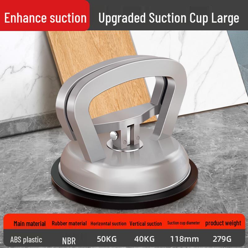 Aluminum Buckle Suction Cup Lifter for Ceiling, Tile, and Glass Installation