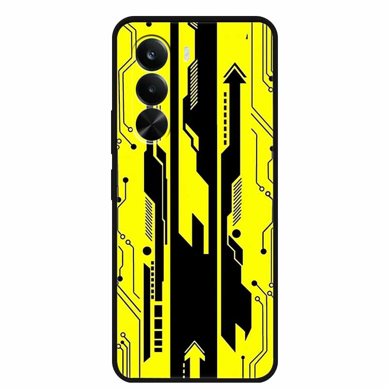 Pro Realme P4x Pouzdro P4 x 5G Globální Měkký Silikonový Ochranný TPU Kryt Telefonu pro Realme P4x 5G Luxusní Kreslený Nový Zadní Kryt Coque