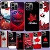 Canada National Football Team Logo Phone Case For Iphone 17 Air 15 Pro 14 Plus 16 Pro Max 17E 16E 12 13 Mini 11 Cover Cute Fund
