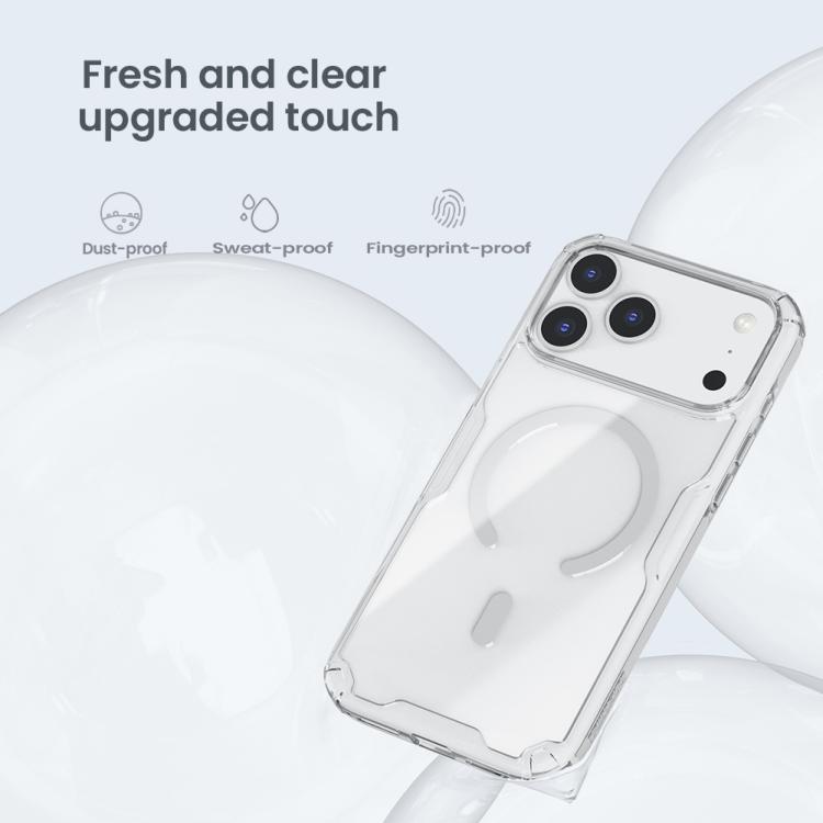 NILLKIN Ultra Clear Magsafe PC + TPU Phone Case