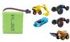 2PCS 4.8V 2800mAh AA Charging SM-2P Plug with USB Charging Cable for SY-E511 Remote Control Excavator, Car Truck, Construction Vehicle, E562, TD141