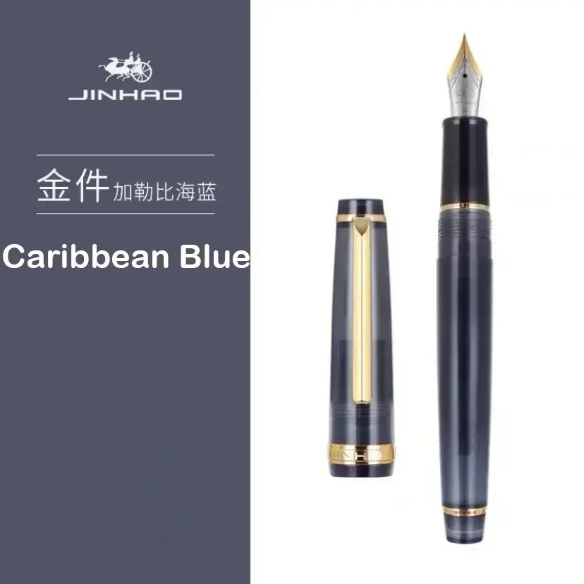 Jinhao 82 Fountain Pen New Color Acrylic Luxury Ink Pen EF/F/M/Bent Nib Business Office School Supplies Writing Pen Stationery