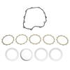 Clutch Friction Plates And Gasket Kit for Kawasaki Ninja 250 300 EX300 2015-2017