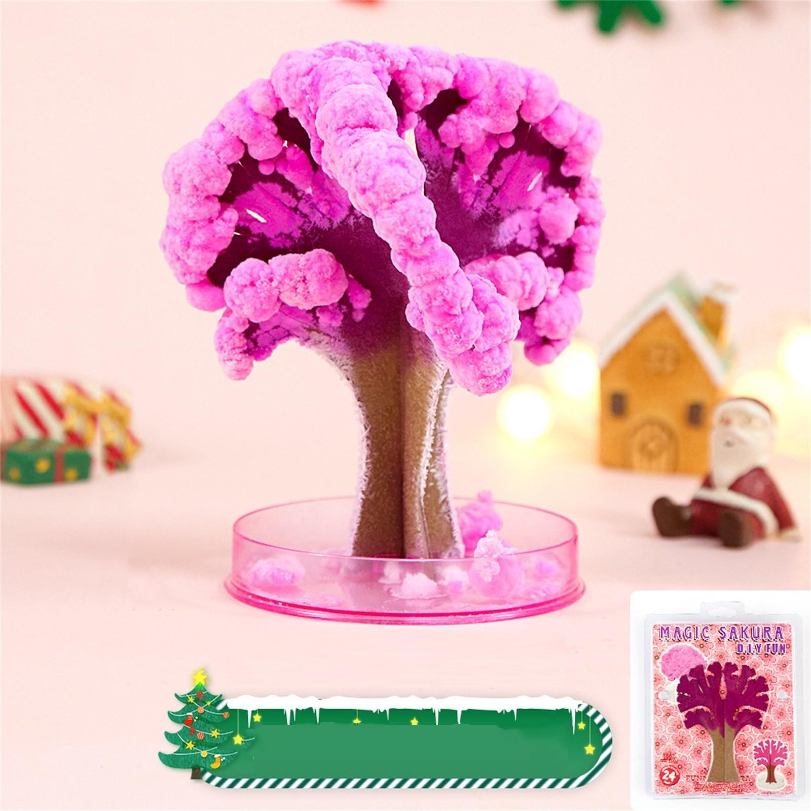 

Christmas Gift Paper Tree Growing Tree Toy Boys Girls Novelty Xmas\30ml One Size